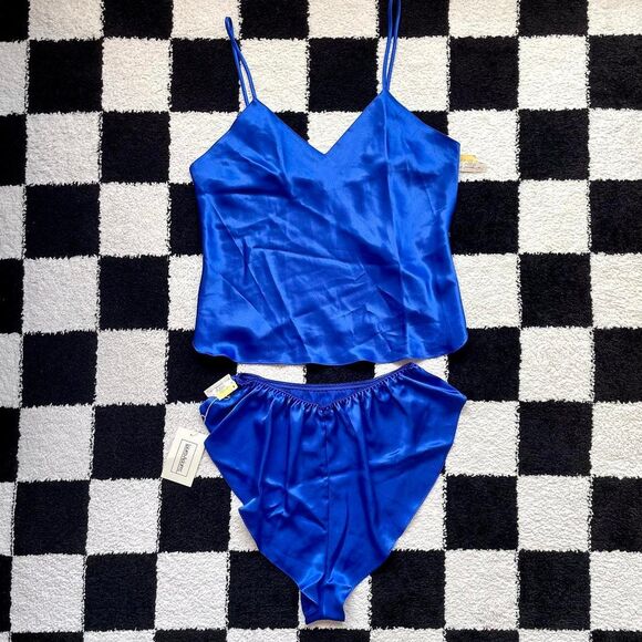 NWT Vintage Blue Pajama Set - Picture 1 of 7